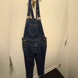 BDG Dark Blue Denim Overalls